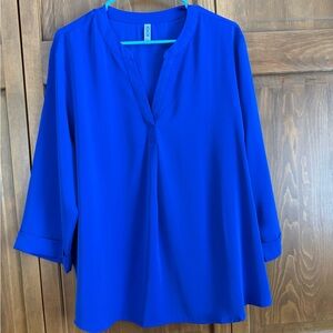 Cato Royal Blue Women's Blouse